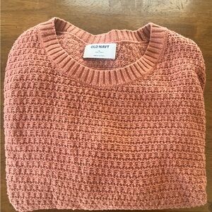 Old Navy Women's Knitting Coral Sweater